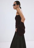 Cardigan Ciruela