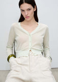 Cardigan Transpar