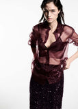 Camisa Organza